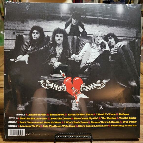 VINYL Tom Petty & The Heartbreakers Greatest Hits 2LP -Translucent Blue - SEALED - Picture 4 of 5